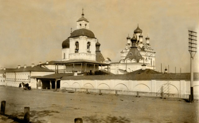 Вид монастыря 20-ые годы ХХ века